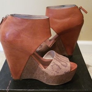 STEVEN by Steve Madden Platform Wedge Heels